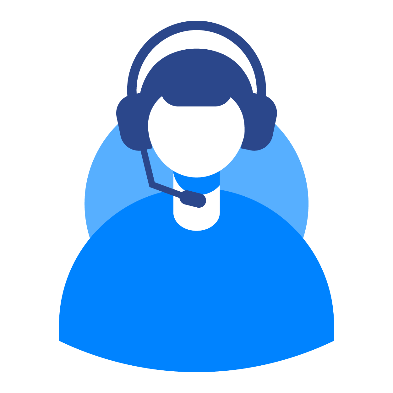 Illustration of Simpl Fulfillment's dedicated customer support team.